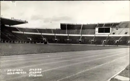 Foto Ak Helsinki Helsingfors Finnland, Stadion