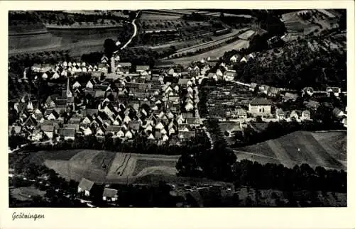 Ak Grötzingen Baden Württemberg, Fliegeraufnahme