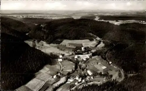 Ak Ehlenbogen Alpirsbach im Schwarzwald, Fliegeraufnahme