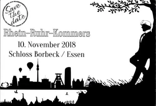 Studentika Ak Essen, Schloss Borbeck, Rhein-Ruhr-Kommers 2018