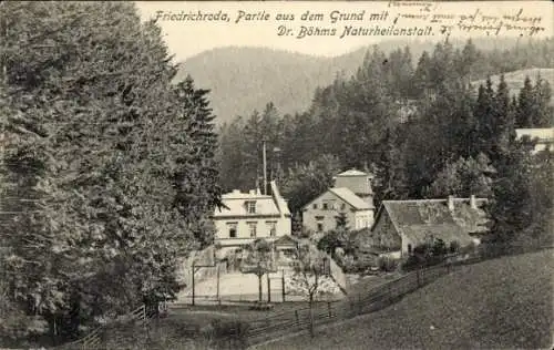 Ak Friedrichroda im Thüringer Wald, Dr. Böhms Naturheilanstalt