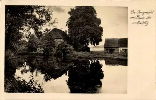 Ak Jungmöhl a. Plauer See, Erholungsstätte, Fachwerk