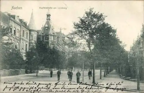 Ak Aachen, Kupferstraße, Lonsberg