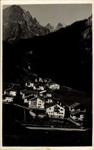 Ak Bergün Bravuogn Filisur Kanton Graubünden, Totale