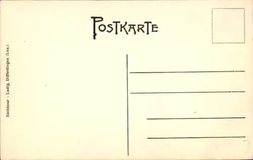 Ak Differdange Differdingen Luxembourg, Marktplatz