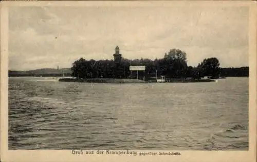 Ak Berlin Köpenick Müggelheim, Gastwirtschaft Krampenburg