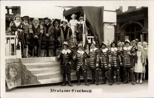 Ak Berlin Friedrichshain Stralau, Stralauer Fischzug
