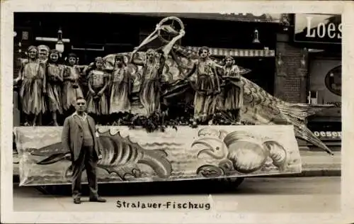 Ak Berlin Friedrichshain Stralau, Stralauer Fischzug
