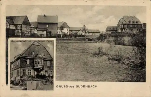 Ak Budenbach im Hunsrück, Gastwirtschaft von August Petry