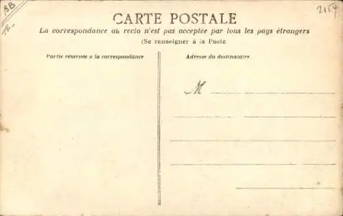 Ak Dampfer La Champagne, French Line, CGT