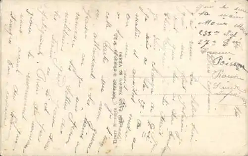 Ak Liebespaar, Kuss, Umarmung, Soldat in Uniform