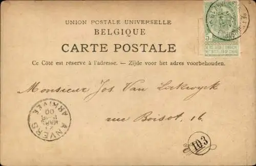 Lied CPA La Brabanconne