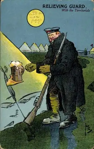 Künstler PC Relieving Guard with the Territorials