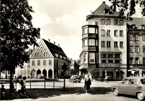 Ak Zwickau in Sachsen, Dr.-Friedrichs-Ring mit Ringkaffee und Klubhaus ERKA