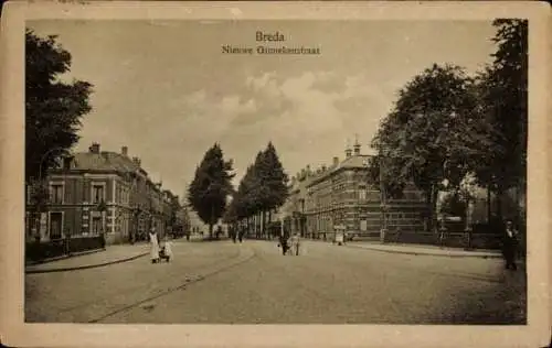Ak Breda Nordbrabant Niederlande, Nieuwe Ginnekenstraat
