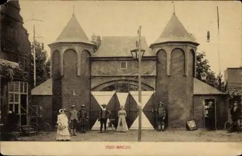 Ak Breda Nordbrabant Niederlande, Oud-Breda, Tor