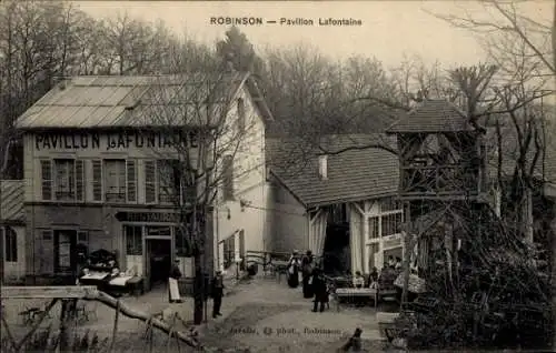 Ak Robinson Hauts de Seine,Pavillon Lafontaine, Restaurant