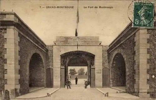 Ak Grand-Montrouge Hauts de Seine, Le Fort de Montrouge