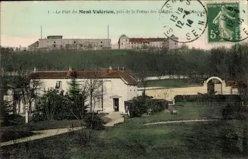 Ak Suresnes Hauts de Seine, Le Fort du Mont Valérien