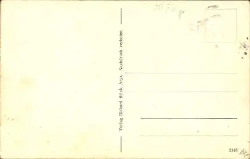 Ak Orzysz Arys Ostpreußen, Waldfrieden am Arys See