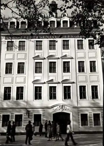 Ak Dresden Neustadt, Straße der Befreiung, HO-Gaststätte Kügelgenhaus