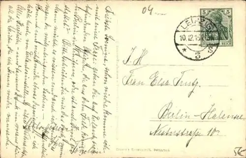 Künstler Ak Leipzig, Universität, Paulinerkirche