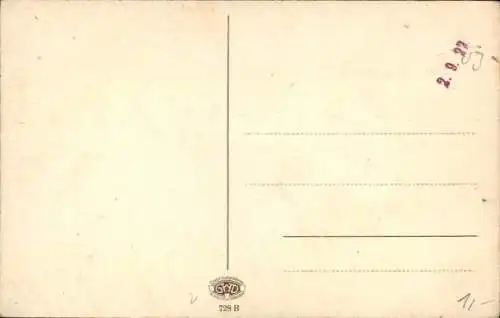 Ak Hohnstein Sächsische Schweiz, Burg 