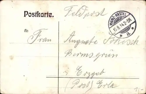 Ak Trechtingshausen am Rhein, Burg Rheinstein