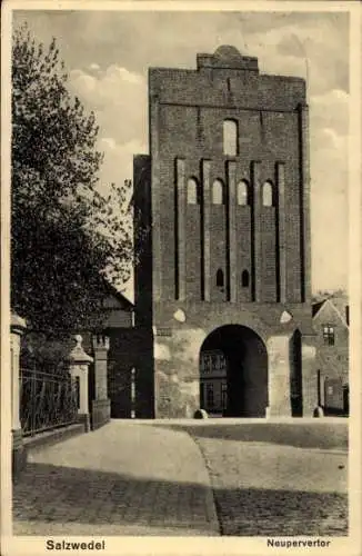 Ak Salzwedel in der Altmark, Neupervertor