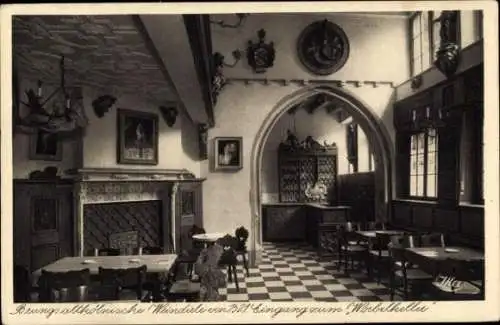 Ak Köln Rhein, Weingroßkellerei Heinr. Brungs, Markt 3 