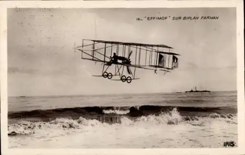 CPA Aviation, Effimof sur Biplan Farman