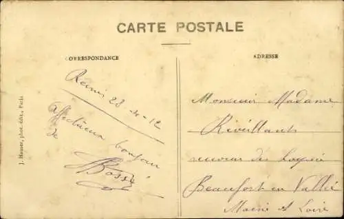 CPA Aviation, Monoplan Tellier pilote par Dubonnet