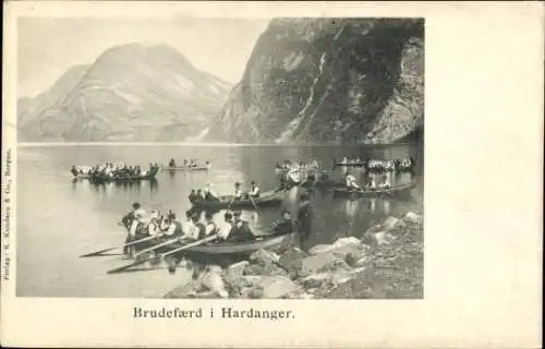 Ak Hardanger Norwegen, Brudefaerd