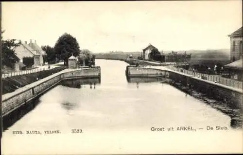Ak Arkel Molenlanden Südholland, Schleuse