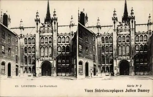 Stereo Ak London England, Guildhall