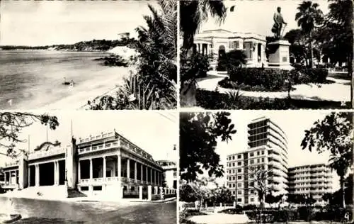 Ak Dakar Senegal, Corneiche, Square Faidherbe, Chambre de Commerce, Brière-de-l'Isle