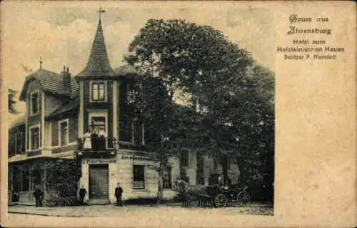Ak Ahrensburg in Holstein, Hotel zum Holsteinischen Hause
