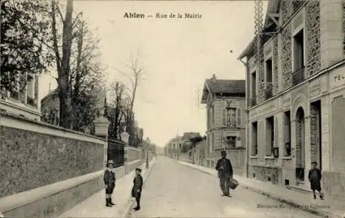CPA Ablon Val de Marne, Rue de la Mairie