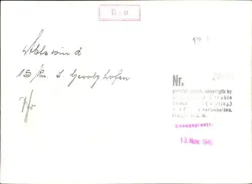 Ak Gerolzhofen in Unterfranken, Fliegeraufnahme vom Ort