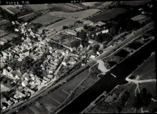 Foto Obertheres Theres in Unterfranken, Fliegeraufnahme