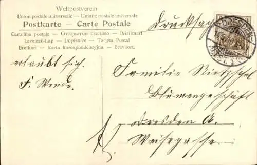 Präge Ak Glückwunsch Pfingsten, Kutsche, Kinder