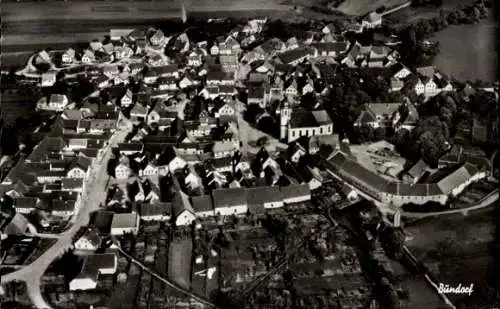 Ak Bundorf Unterfranken, Luftbild vom Ort