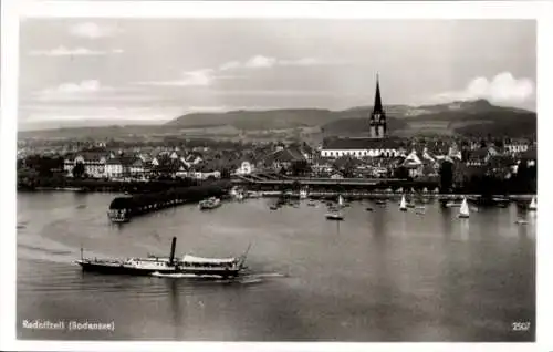Ak Radolfzell am Bodensee, Luftbild