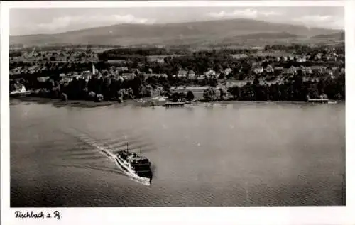 Ak Fischbach Friedrichshafen Bodensee, Dampfer Fähre