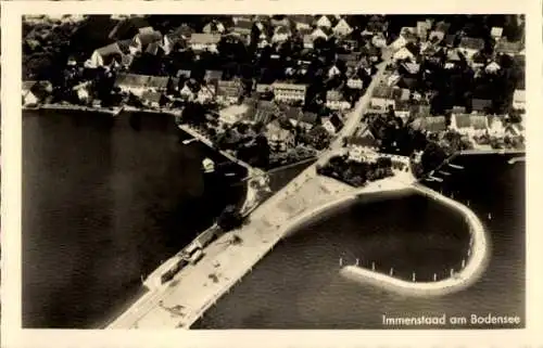 Ak Immenstaad am Bodensee, Fliegeraufnahme