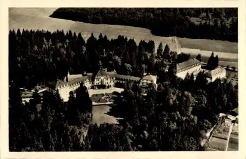 Ak Planegg Oberbayern, Fliegeraufnahme, Waldsanatorium