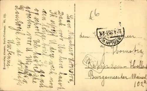 Ak Berlin Wilmersdorf, Kaiserplatz