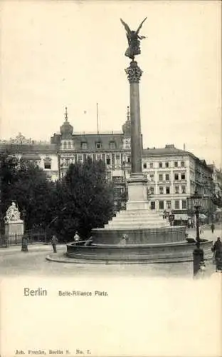 Ak Berlin Kreuzberg, Belle Alliance Platz