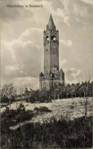 Ak Berlin Wilmersdorf Grunewald, Wilhelmsturm