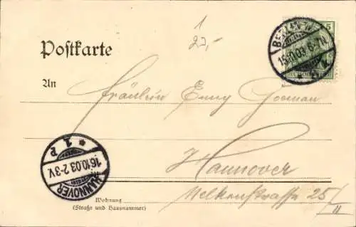 Ak Berlin Mitte, Schloss, Dom, Spree